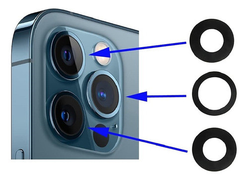 Cambio Vidrio Lens De Cámara Para iPhone 13 !! 1