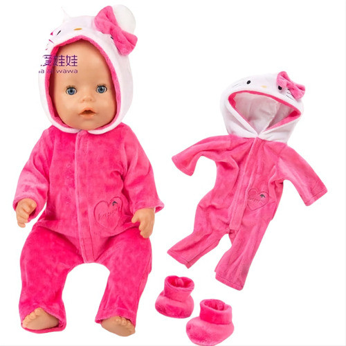 Ropita De Muñeca Bebé Bebotes Otros Muñecos Mono Hello Kitty 0