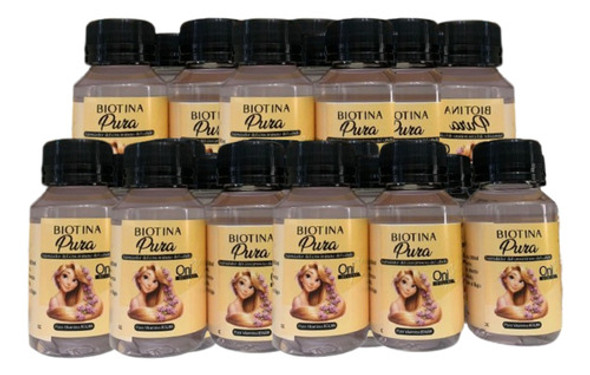 Biotina Capilar Pura Onix Kit 20 Unidades X 50ml C/u 0 Biotina Capilar Pura Onix Kit 20 Unidades X 50ml C/u 0