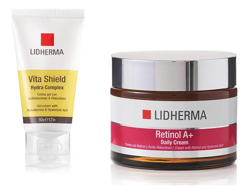 Kit Retinol A+ Daily Cream + Vita Shield Hydra Complex Lidhe 0
