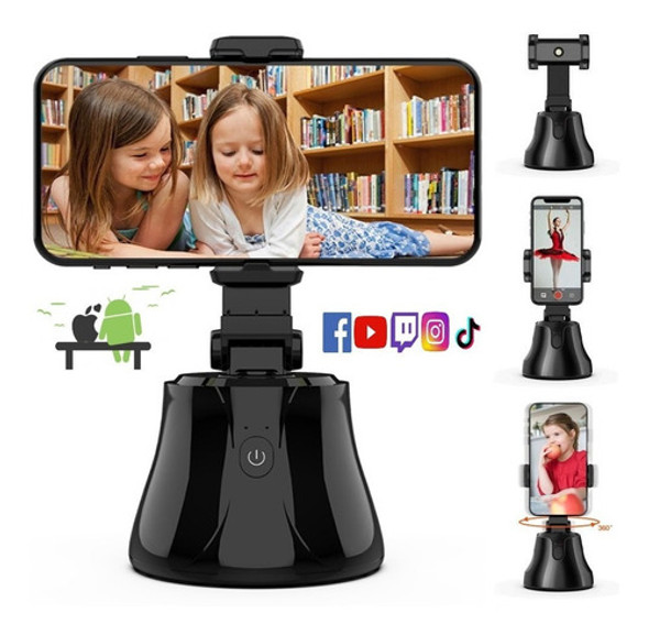 Soporte Celular Selfie Trípode Seguimiento Inteligente 360° 1