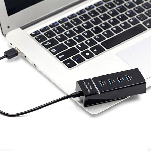 Hub Usb 4 Portas 5gbps Hd Pen Drive Tv Notebook- O Melhor 1