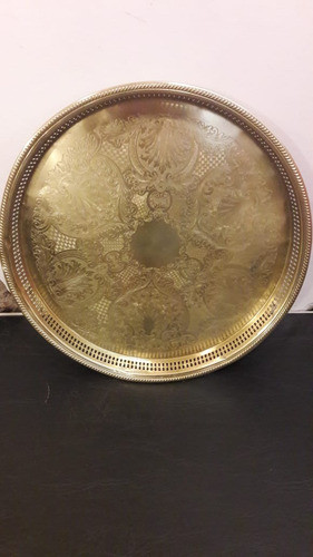 Bandeja De Bronce Anigua 0