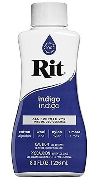 Colorante Para Tela Rit All Purpose 236ml Indigo 0