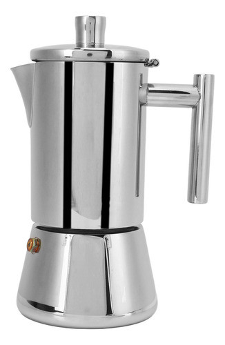 Chaleira De Fogão Polida De Aço Inoxidável Para Fazer Café 1