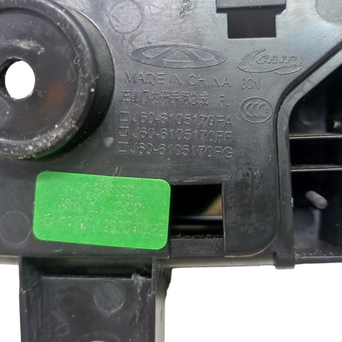 Maçaneta Interna Dianteira Esquerda Arrizo 6 Gsx 2021 1.5 1