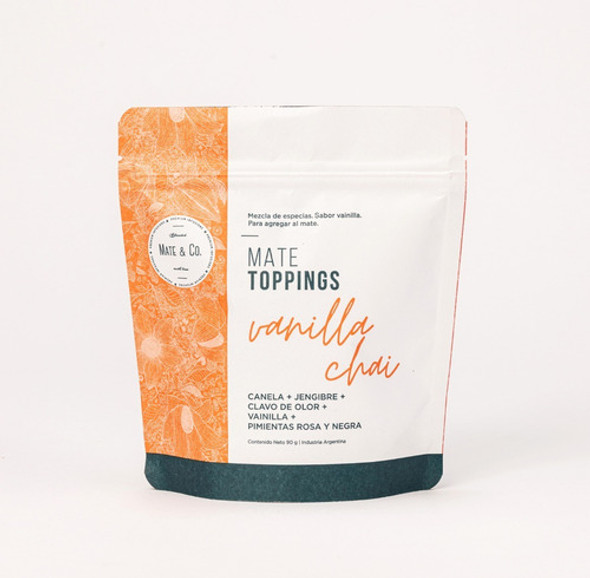 Topping Vainilla Chai Con Canela By Mate & Co 0