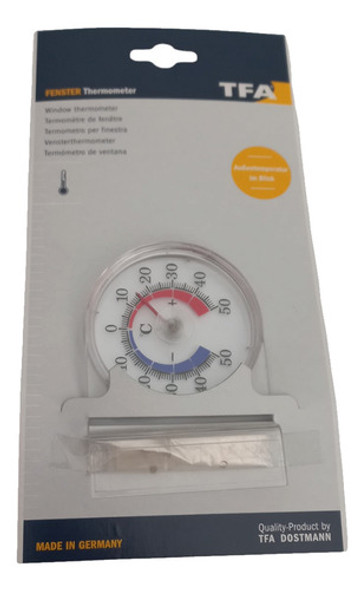 Termometro Ventana Escala Giratoria P/ Pegar Atornillar Tfa 1