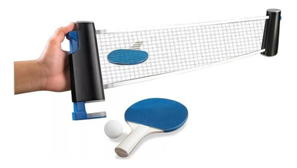 Outlet - Kit Ping Pong Portátil Red 2 Paletas 3 Pelotas 0