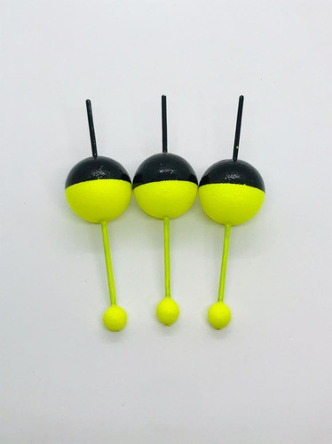 Juego 3 Boya De Espuma De Poliuretano 100% Artesanales 35mm 1