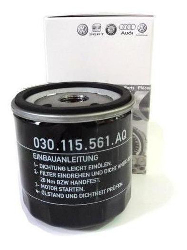Filtro De Aceite Volkswagen Gol G5 2008/.. Original 0