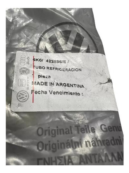 Tubo De Refrigeración Original Seat Cordoba /ibiza/inca 0