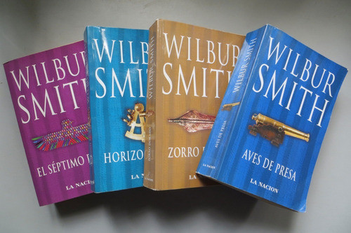 Wilbur Smith X 4 La Nación Horizonte Azul + Zorro Dorado + 0