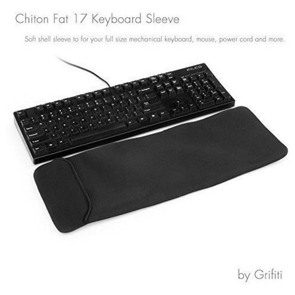 Grifiti Chiton Grasa 17 6.5  X 18  Teclado Funda De Neopr 1