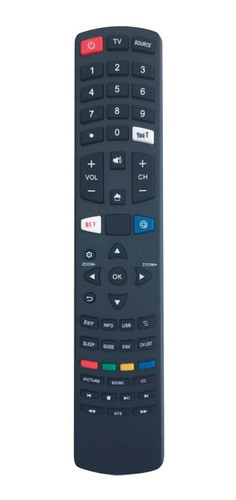 Control Remoto Kb49t6600suh Para Ken Brown Smart Tv 1