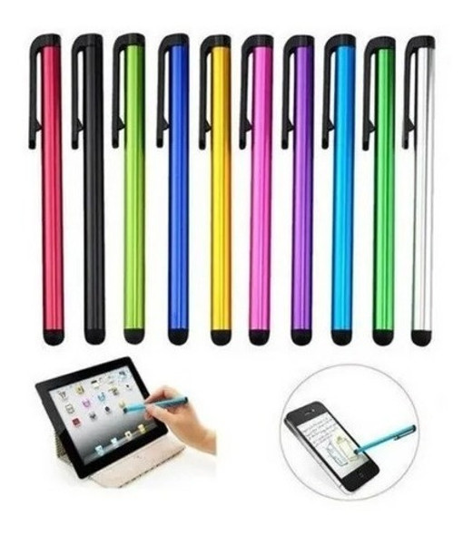 Lapiz Tactil  Aluminio Celulares Tablets Pack X 10 Unidades 1