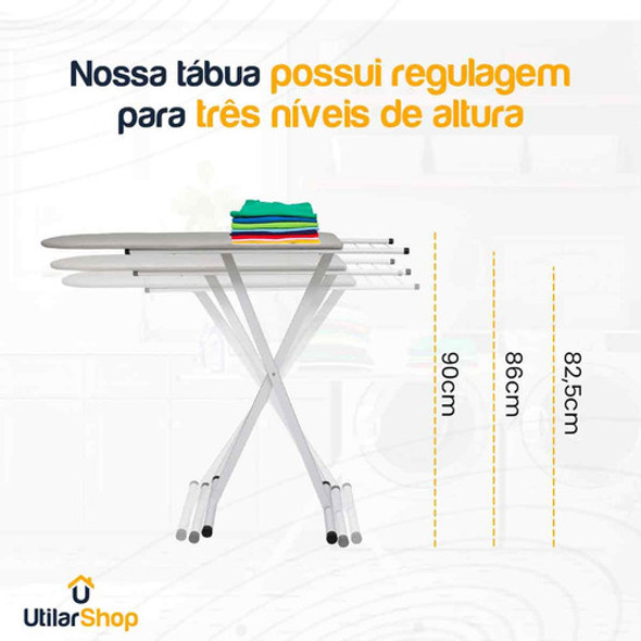 Tabua De Passar Roupa Tecido Térmico Não Queima Promoção !!! 1