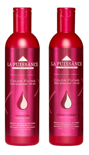Kit Color Fixing La Puissance Shampoo Acondicionador 300ml 0