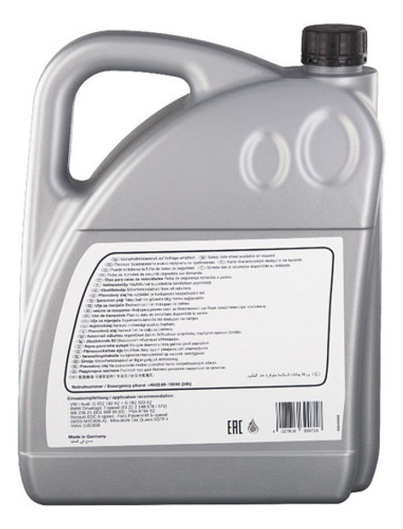 Aceite De Caja Febi 5l Bmw X3 G01 X3 M X4 F26 X4 G02 X4 M 1