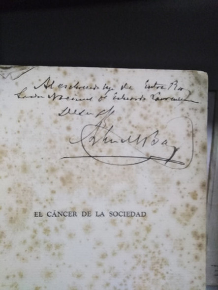 El Cancer De La Sociedad -dedicado- Arturo M. Bas 1