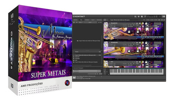 Samples Super Metais Kontakt By Anderson Marques Vst Nkm Nki 0