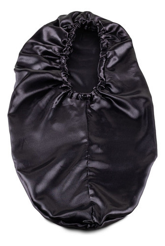 Touca Estendida De Cetim Preta 0