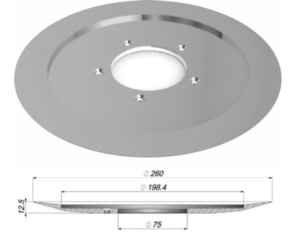 Lâmina Para Cortador De Frios Filizola 103jr Oferta 1