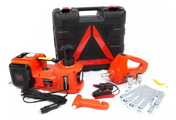 Kit Emergência Automotivo Com Macaco E Chave 5t 0