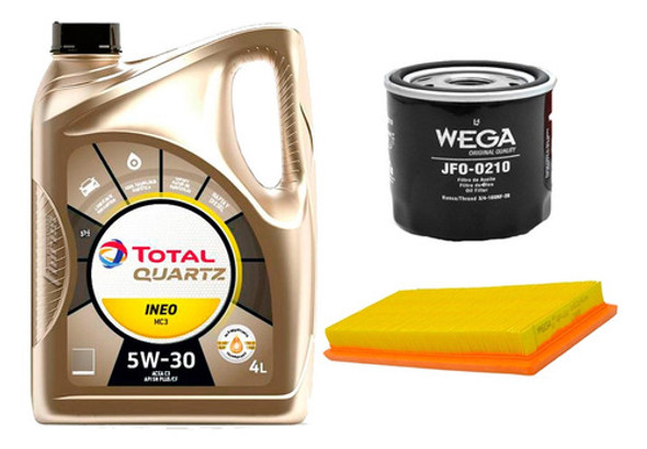 Kit Filtros Toyota Etios 1.5 2016 En Adelante + Aceite 5w30 0