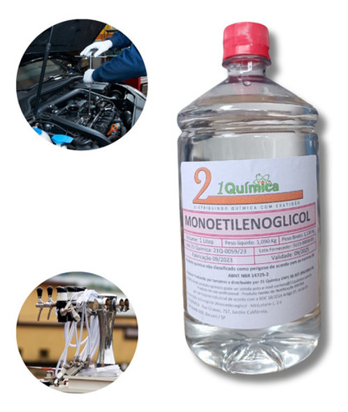 Anticongelante Glicol Etilenoglicol Monoetilenoglicol 1 L 1