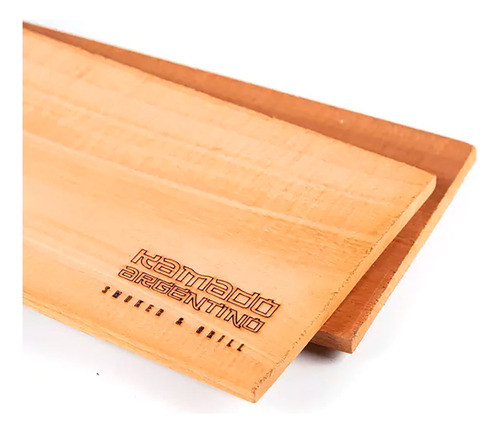Tabla De Cedro Para Ahumar Accesorio Kamado Argentino 0