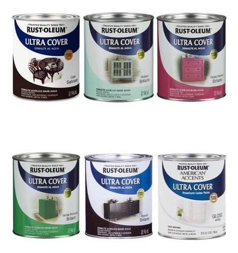 Pintura Uc X2 Rust Oleum Multiples Superficies Doctor Obra 0