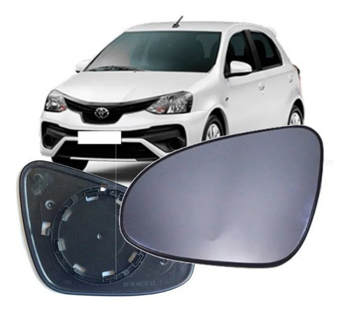 Lente Retrovisor Manual Etios 2014 15 2016 2017 Original Le 0