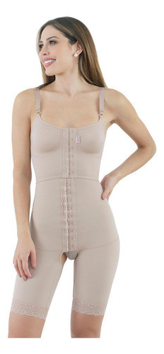 Kit 2un Modelador Curto Bipartido Colchete Bege Kelogel 0