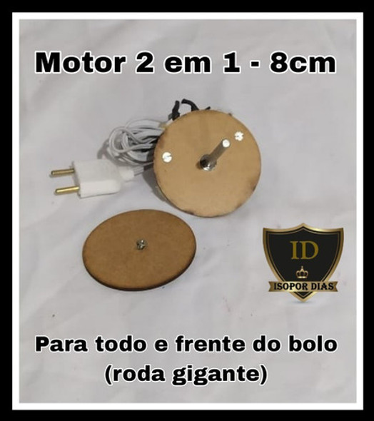 Motor Giratório 2 Em 1 - 8cm / 110volts 0