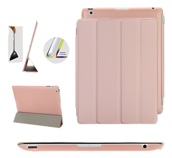 Para iPad 2/3/4 Smart Cubrir Slim Magnético Protector Auto D 0
