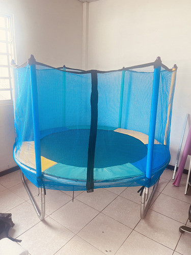 Rede P/cama Elástica 3,66m 8h Com 1.30alt 1