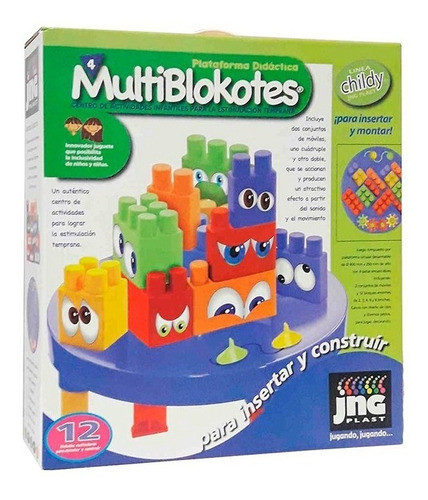 Mesa Plataforma Didáctica Jng Plast - Multiblokotes En Caja 0