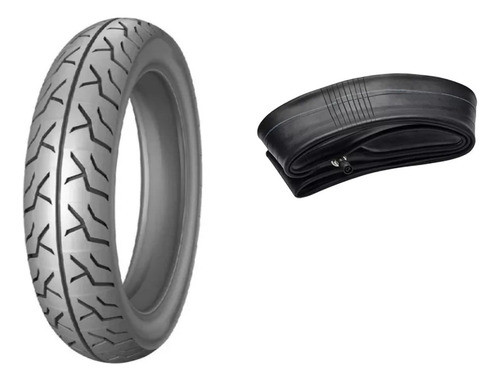 Cubierta Techroad 80 100 14 + Camara Honda Biz 125 Coyote 0