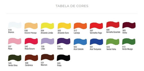 Tinta Acrílica Brilhante 37ml - 519 Branco - Acrilex 1