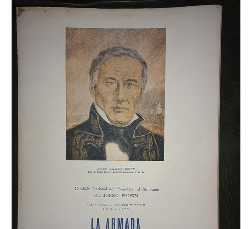 Iconografía Almirante Brown Y Luis Piedrabuena Láminas 0