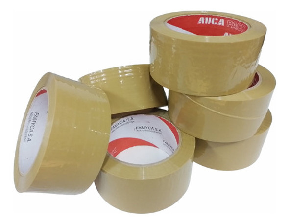 Cinta Embalaje Auca Marrón 48 Mm X 100 Metros X 12 U 0