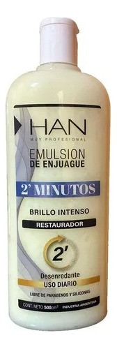 Enjuague Han 2 Minutos Brillo Intenso Restaurador 0