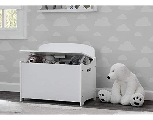 Caja De Juguetes Delta Children Mysize Deluxe, Bianca White 1