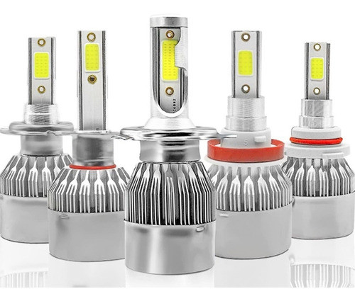 Par Super Led 6k 9600lumens H1 H3 H4 H7 H11 Hb4 Hb3 - 6000k 1