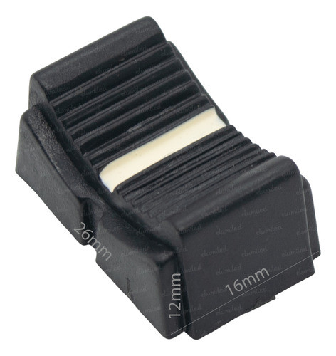 5 Perillas Potenciometro Deslizable Consola Eje 6x3mm 0