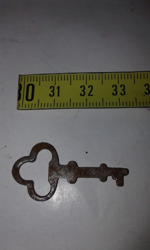 Antigua Llave Llavecita Miniatura Cofre Reloj Alhajero 3 C 0