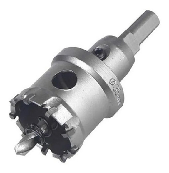 Mecha Copa 35 Mm Sierra De Tungsteno Tct P/metales+ Ahora 0