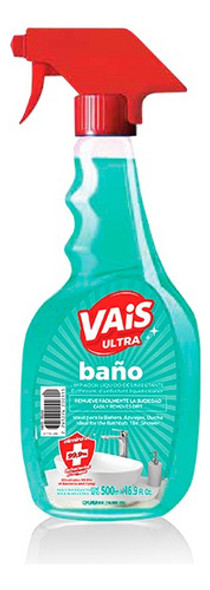 Limpiador De Baño 500 Ml Gatillo Vais ( Pack X 3 Mayorista ) 0