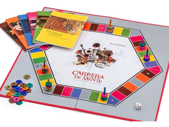 Juego De Mesa Carrera De Mente Platinum Ruibal Original Mpuy 1